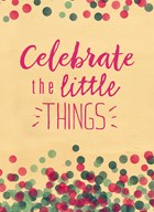 houten kaart gefeliciteerd vrouw celebrate the little things